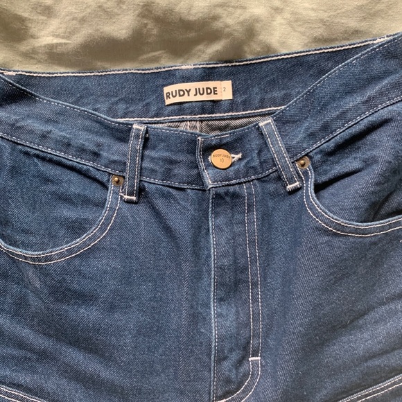 Rudy Jude Indigo Utility Jeans size 2 - Picture 4 of 6